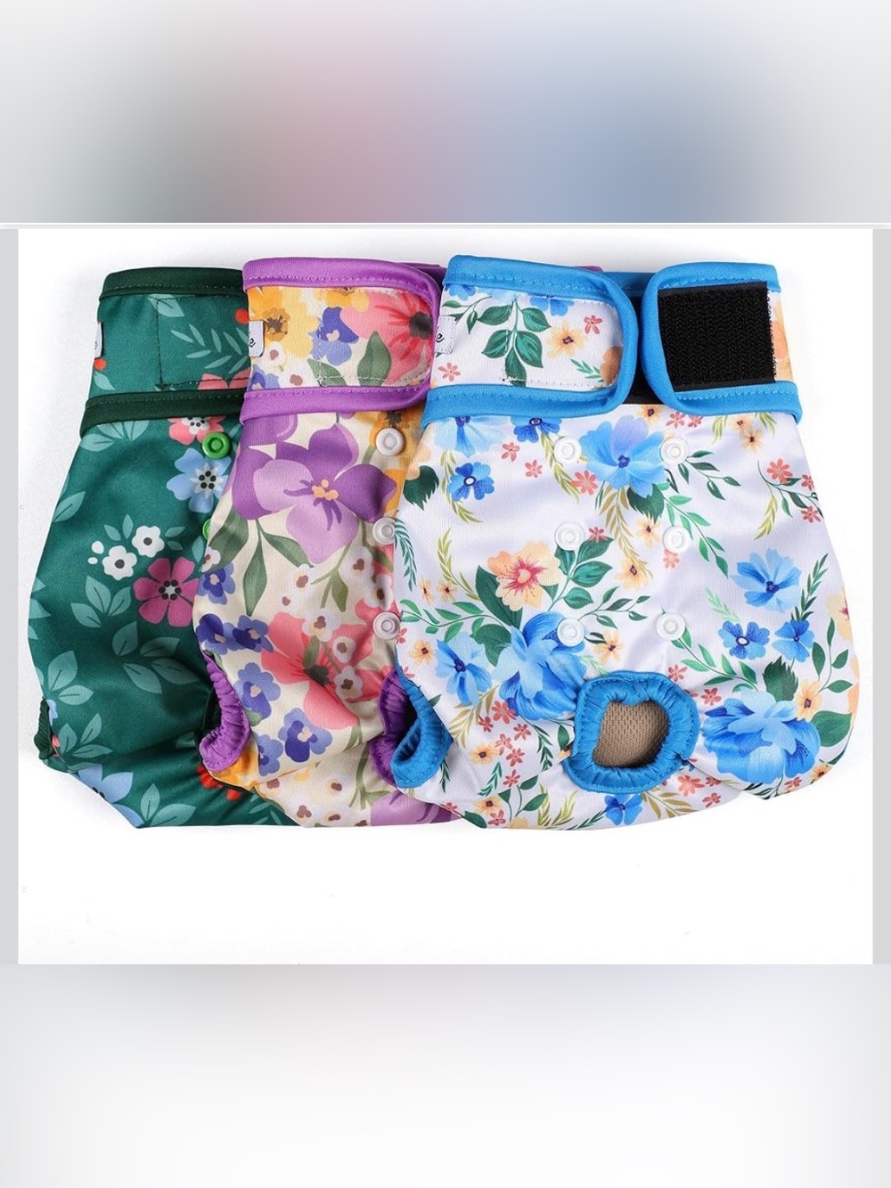 NWOT XXL Dog Diapers Female- Reusable Diapers for Doggie in Heat - Highly Absorb